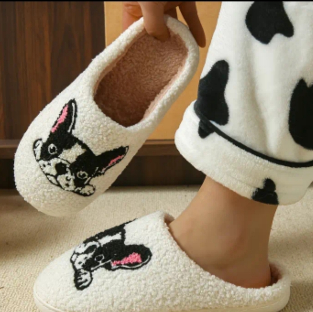 🐎NEW! Adorable Dog Slippers 7/8 - Picture 2 of 2